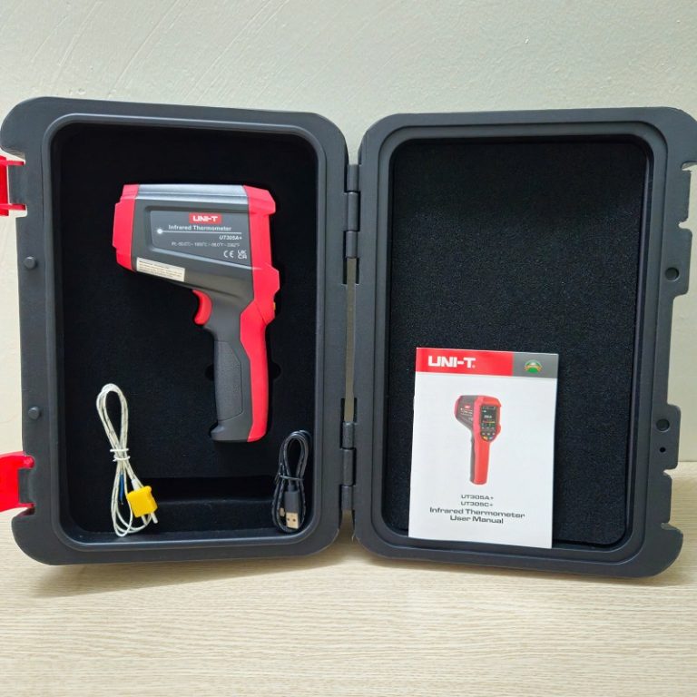 Máy đo nhiệt độ hồng ngoại Uni-T UT305A+ (1850°C) 2 Máy đo nhiệt độ hồng ngoại Uni-T UT305A+ (1850°C) - Ảnh 2
