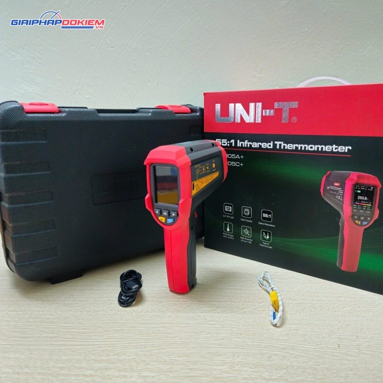 Máy đo nhiệt độ hồng ngoại Uni-T UT305C+ (2200°C/55:1) 3 Máy đo nhiệt độ hồng ngoại Uni-T UT305C+ (2200°C/55:1) - Ảnh 3