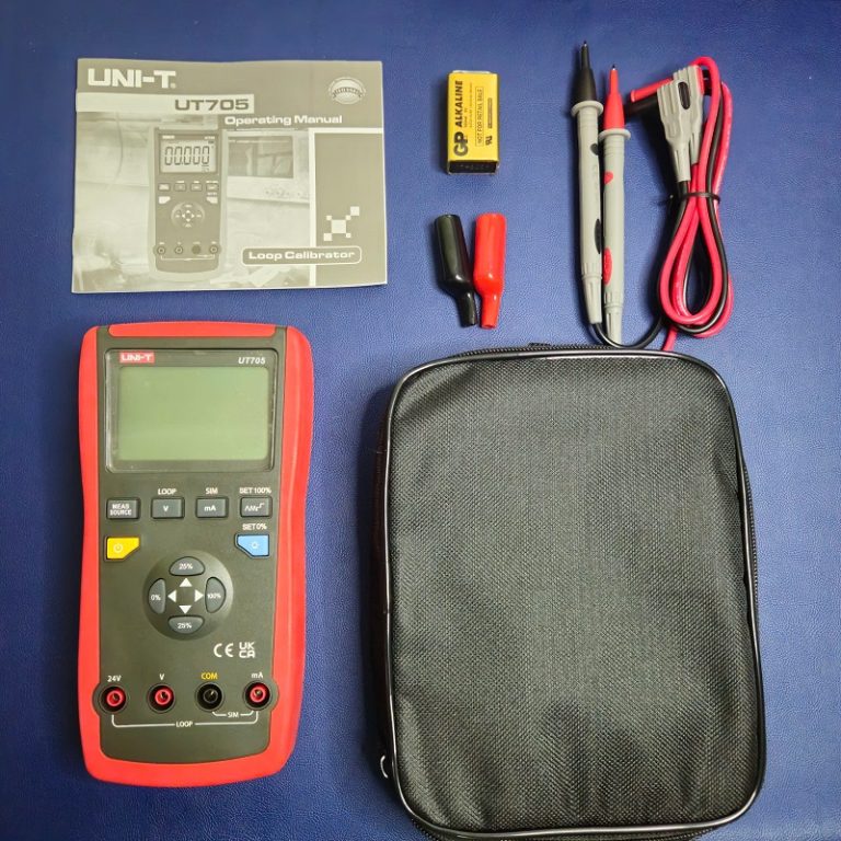 Máy hiệu chuẩn điện áp, dòng điện Uni-T UT705 (30V;24mA) 2 Máy hiệu chuẩn điện áp, dòng điện Uni-T UT705 (30V;24mA) - Ảnh 2