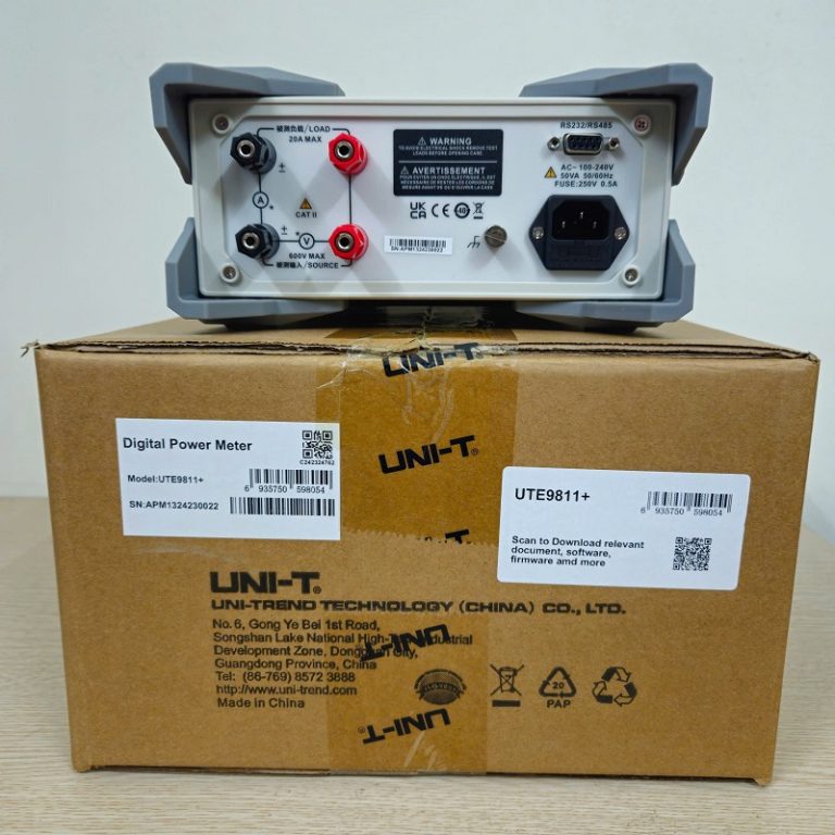 Máy đo công suất Uni-T UTE9811+ (AC;12kW) 4 Máy đo công suất Uni-T UTE9811+ (AC;12kW) - Ảnh 4
