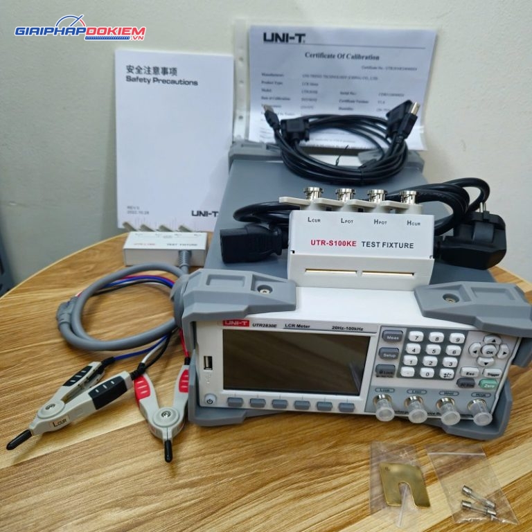 Máy đo LCR để bàn Uni-T UTR2830E (100kHz) 4 Máy đo LCR để bàn Uni-T UTR2830E (100kHz) - Ảnh 4