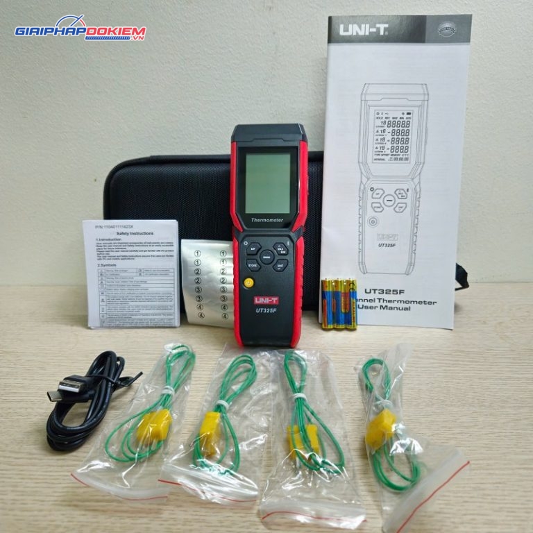 Máy đo nhiệt độ tiếp xúc 4 kênh Uni-T UT325F (-200℃ đến 1372℃) 2 Máy đo nhiệt độ tiếp xúc 4 kênh Uni-T UT325F (-200℃ đến 1372℃) - Ảnh 2