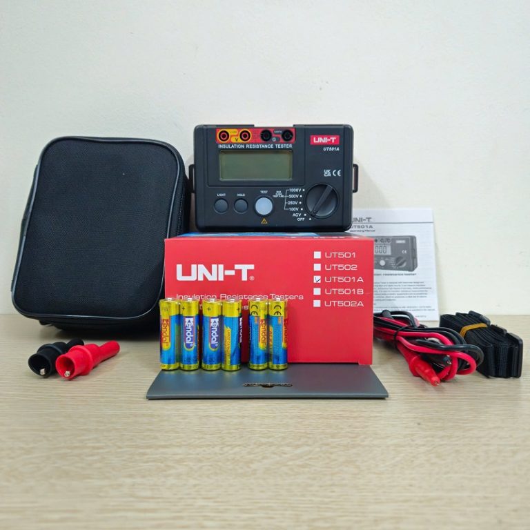 Máy đo điện trở cách điện Uni-T UT501A (1000V/5GΩ) 2 Máy đo điện trở cách điện Uni-T UT501A (1000V/5GΩ) - Ảnh 2
