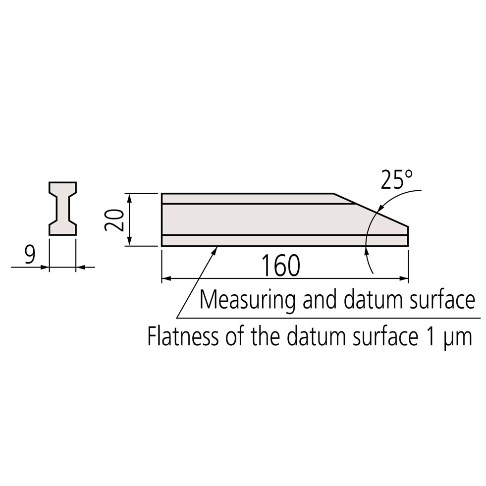 Vấu kẹp phẳng cho căn mẫu 160mm Mitutoyo 619018 4 Vấu kẹp phẳng cho căn mẫu 160mm Mitutoyo 619018 - Ảnh 2