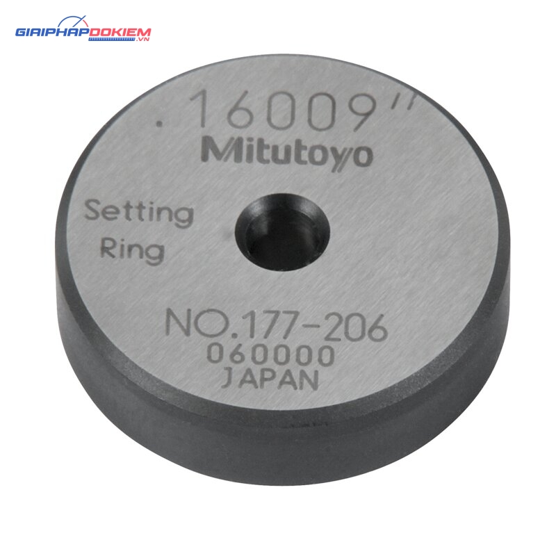 Vòng Chuẩn Thép Hệ Inch 0,16" Mitutoyo 177-206 3 Vòng Chuẩn Thép Hệ Inch 0,16" Mitutoyo 177-206