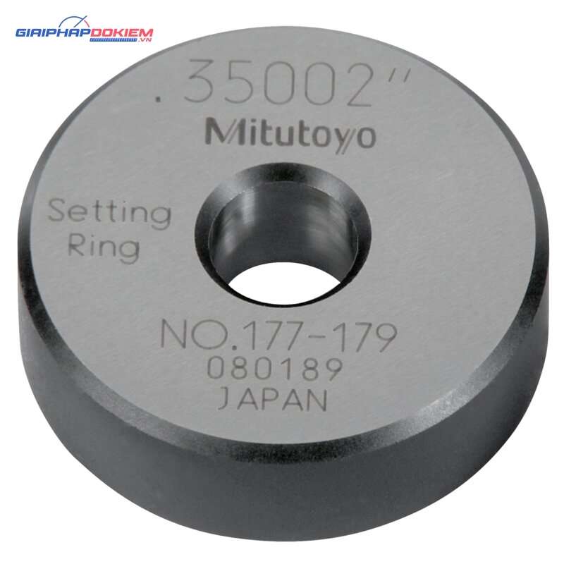 Vòng Chuẩn Thép Hệ Inch 0,65" Mitutoyo 177-182 3 Vòng Chuẩn Thép Hệ Inch 0,65" Mitutoyo 177-182