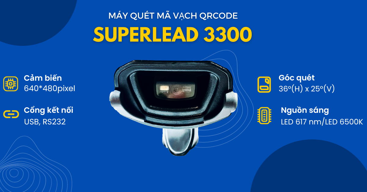 Máy đọc mã vạch có dây SuperLead 3300 12 giaiphapdokiem vn 4