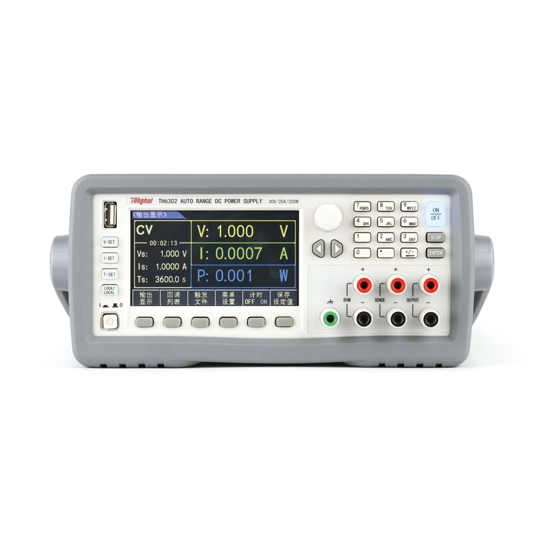 Bộ nguồn DC lập trình phạm vi rộng Tonghui TH6302 4 Bộ nguồn DC lập trình phạm vi rộng Tonghui TH6302