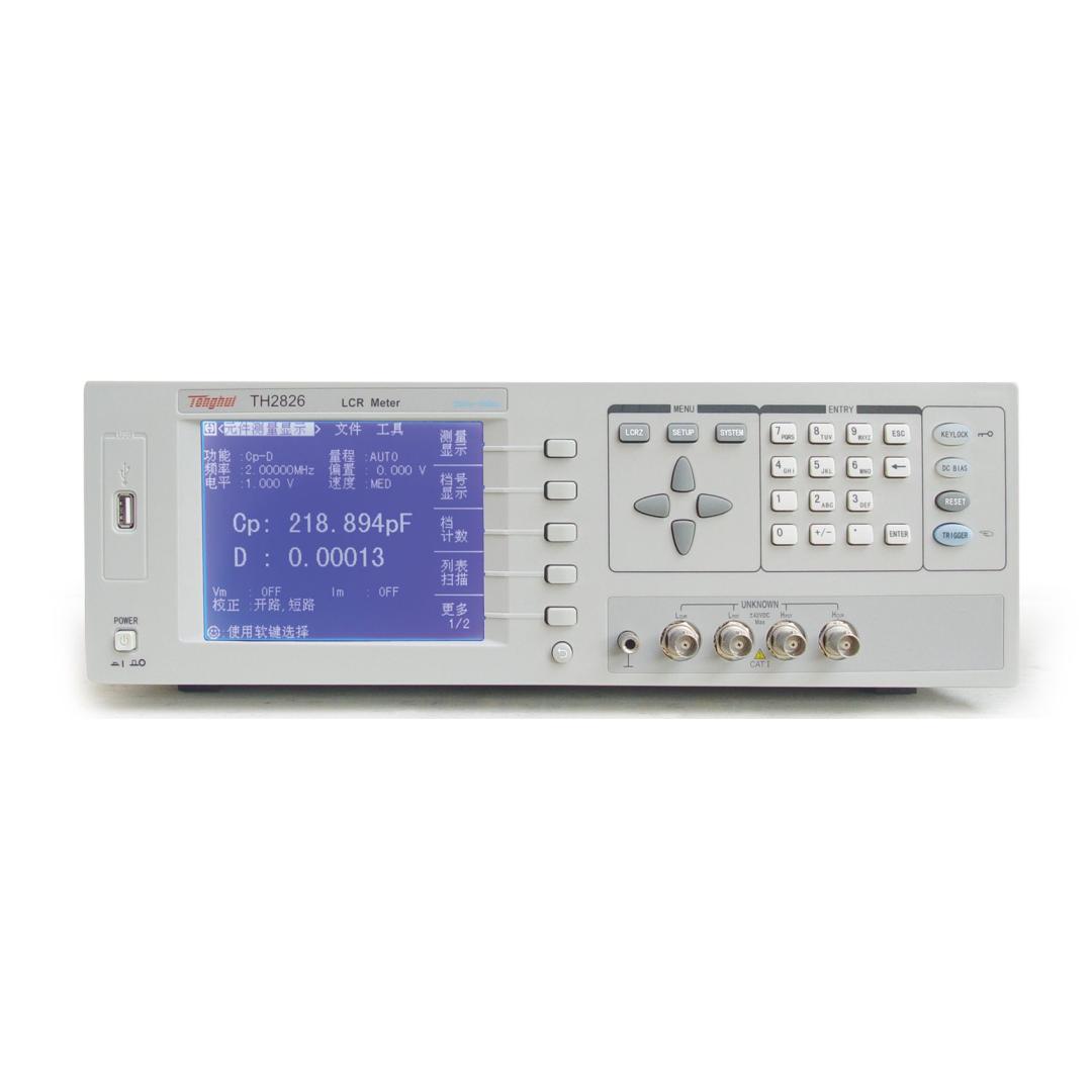Máy đo điện trở tụ điện cuộn cảm TH2826 Series 5MHz 5 Máy đo điện trở tụ điện cuộn cảm TH2826 Series 5MHz