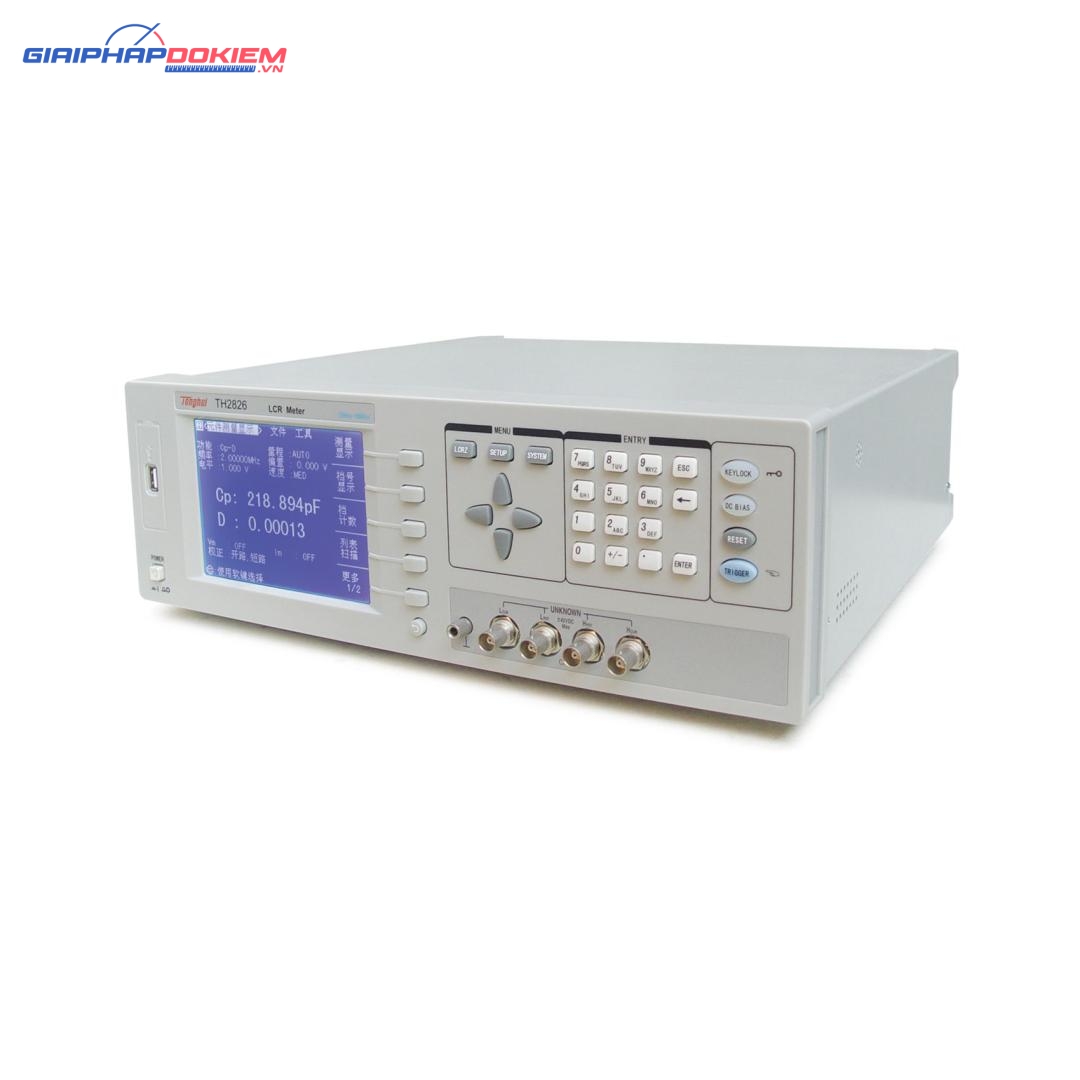 Máy đo điện trở tụ điện cuộn cảm TH2826 Series 5MHz 6 Máy đo điện trở tụ điện cuộn cảm TH2826 Series 5MHz - Ảnh 2