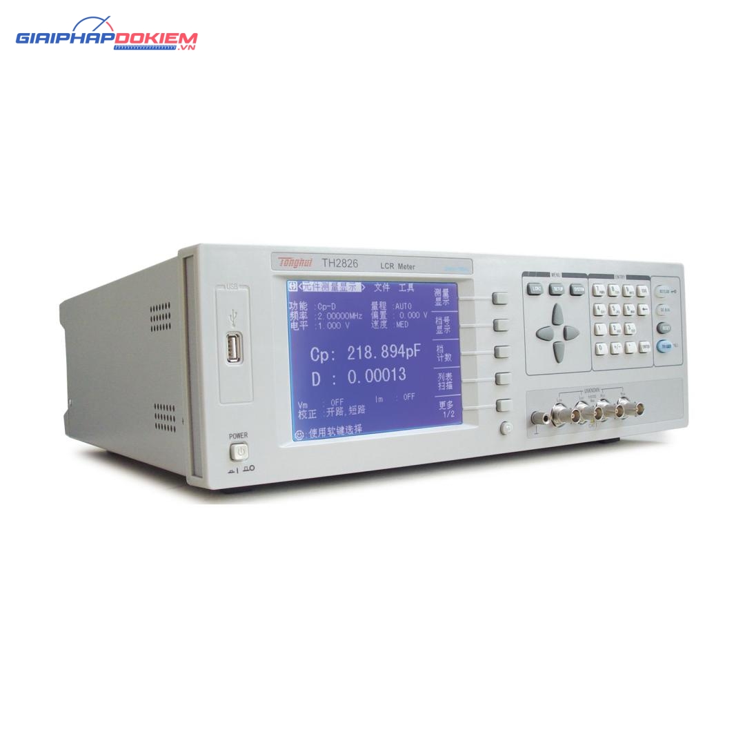 Máy đo điện trở tụ điện cuộn cảm TH2826 Series 5MHz 7 Máy đo điện trở tụ điện cuộn cảm TH2826 Series 5MHz - Ảnh 3