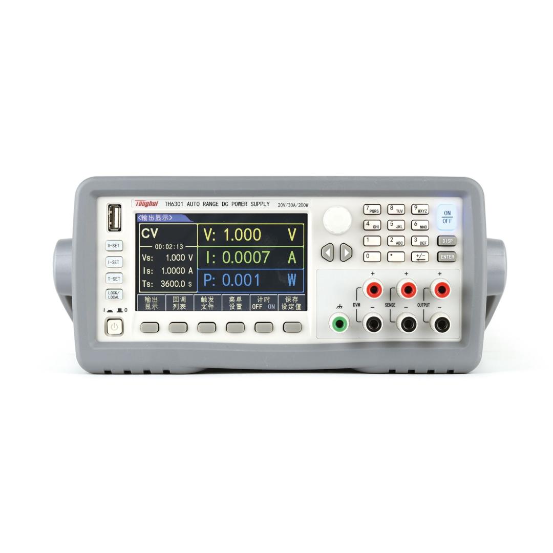 Bộ nguồn DC lập trình phạm vi rộng Tonghui TH6301 3 Bộ nguồn DC lập trình phạm vi rộng Tonghui TH6301