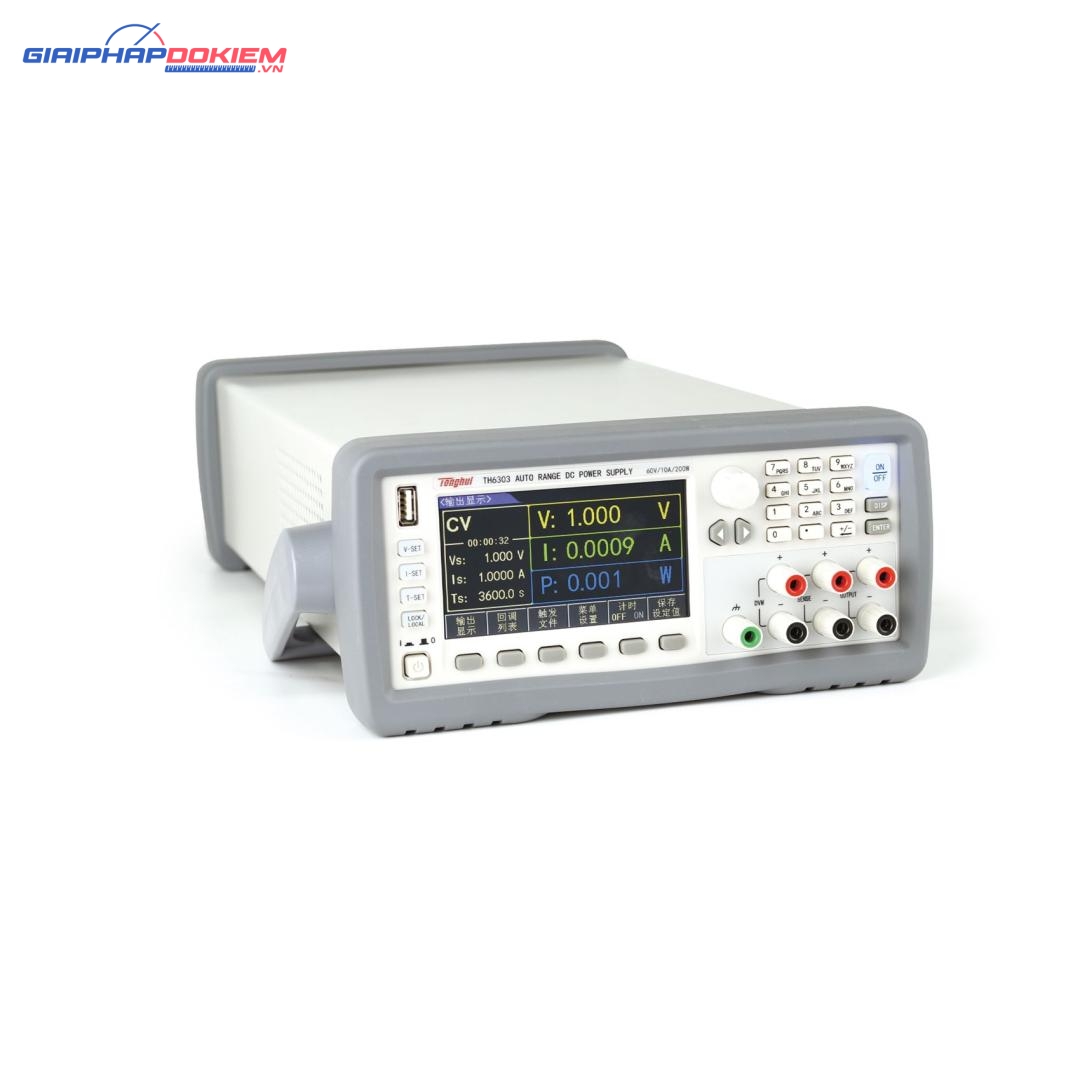 Bộ nguồn DC lập trình phạm vi rộng Tonghui TH6303 5 Bộ nguồn DC lập trình phạm vi rộng Tonghui TH6303 - Ảnh 2