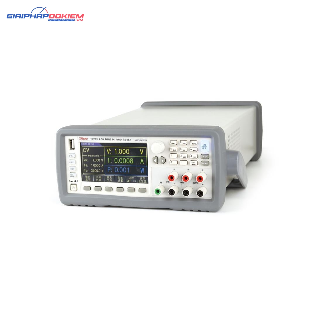 Bộ nguồn DC lập trình phạm vi rộng Tonghui TH6303 6 Bộ nguồn DC lập trình phạm vi rộng Tonghui TH6303 - Ảnh 3
