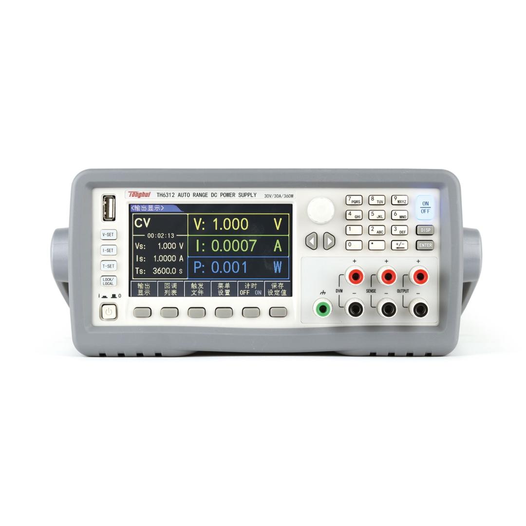 Bộ nguồn DC lập trình phạm vi rộng Tonghui TH6312 3 Bộ nguồn DC lập trình phạm vi rộng Tonghui TH6312