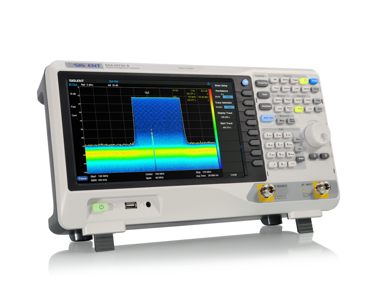Máy phân tích phổ Real-Time Siglent SSA3050X-R 5GHz 7 Máy phân tích phổ Real-Time Siglent SSA3050X-R 5GHz - Ảnh 3