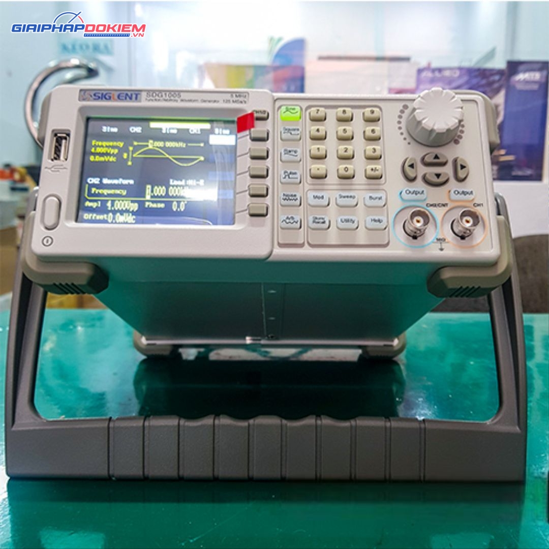 Máy phát xung hàm Siglent SDG1025 25Mhz 2 CH 4 Máy phát xung hàm Siglent SDG1025 25Mhz 2 CH - Ảnh 2