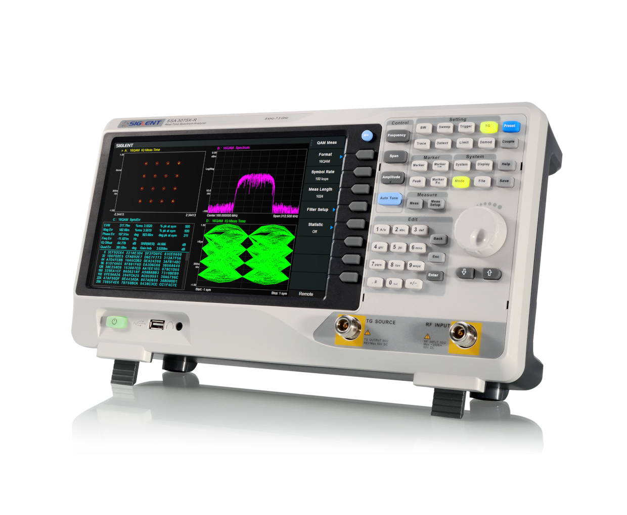 Máy phân tích phổ Real-Time Siglent SSA3050X-R 5GHz 6 Máy phân tích phổ Real-Time Siglent SSA3050X-R 5GHz - Ảnh 2