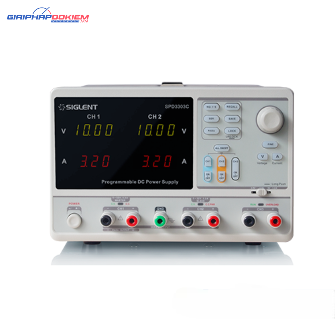 Nguồn một chiều (DC) Siglent SPD3303D, 3 CH, 30V/3A 2 Nguồn một chiều (DC) Siglent SPD3303D