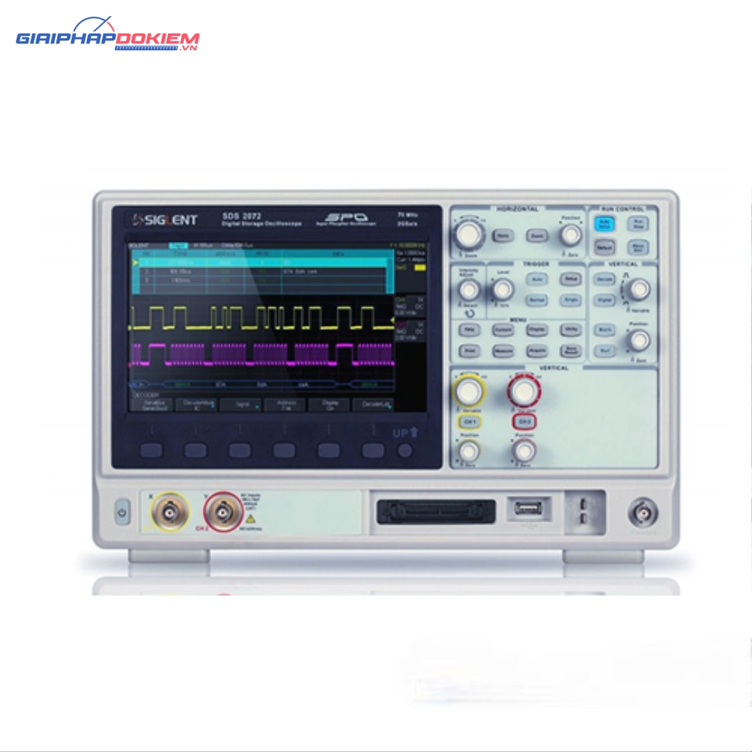 Máy hiện sóng, Oscilloscope Siglent SDS2202, 200 MHz, 2 CH 2 Máy hiện sóng, Oscilloscope Siglent SDS2202