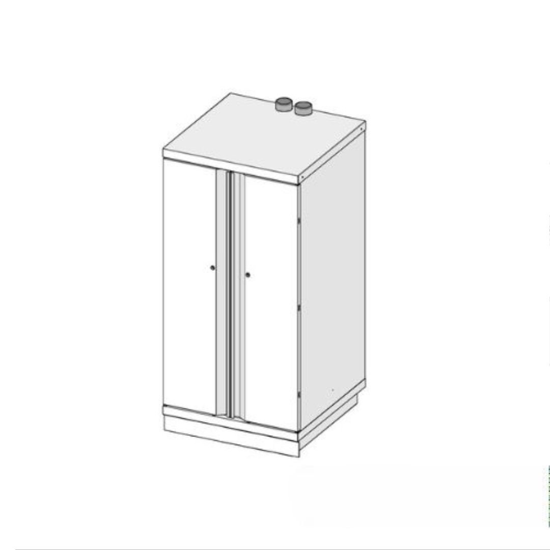 Tủ đựng hóa chất chống cháy 2 cửa Ecosafe 790+1F 3 Tủ đựng hóa chất chống cháy 2 cửa Ecosafe 790+1F