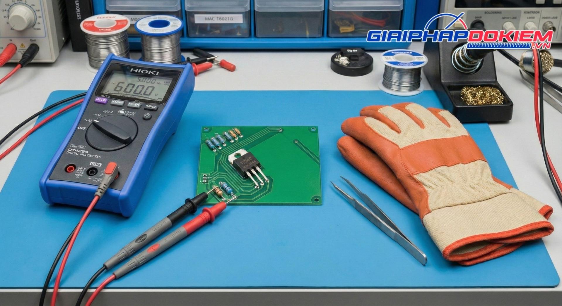 Cách Kiểm Tra Triac Bằng Đồng Hồ Vạn Năng Nhanh Chóng, Chính Xác 7 Cách kiểm tra triac bằng đồng hồ vạn năng