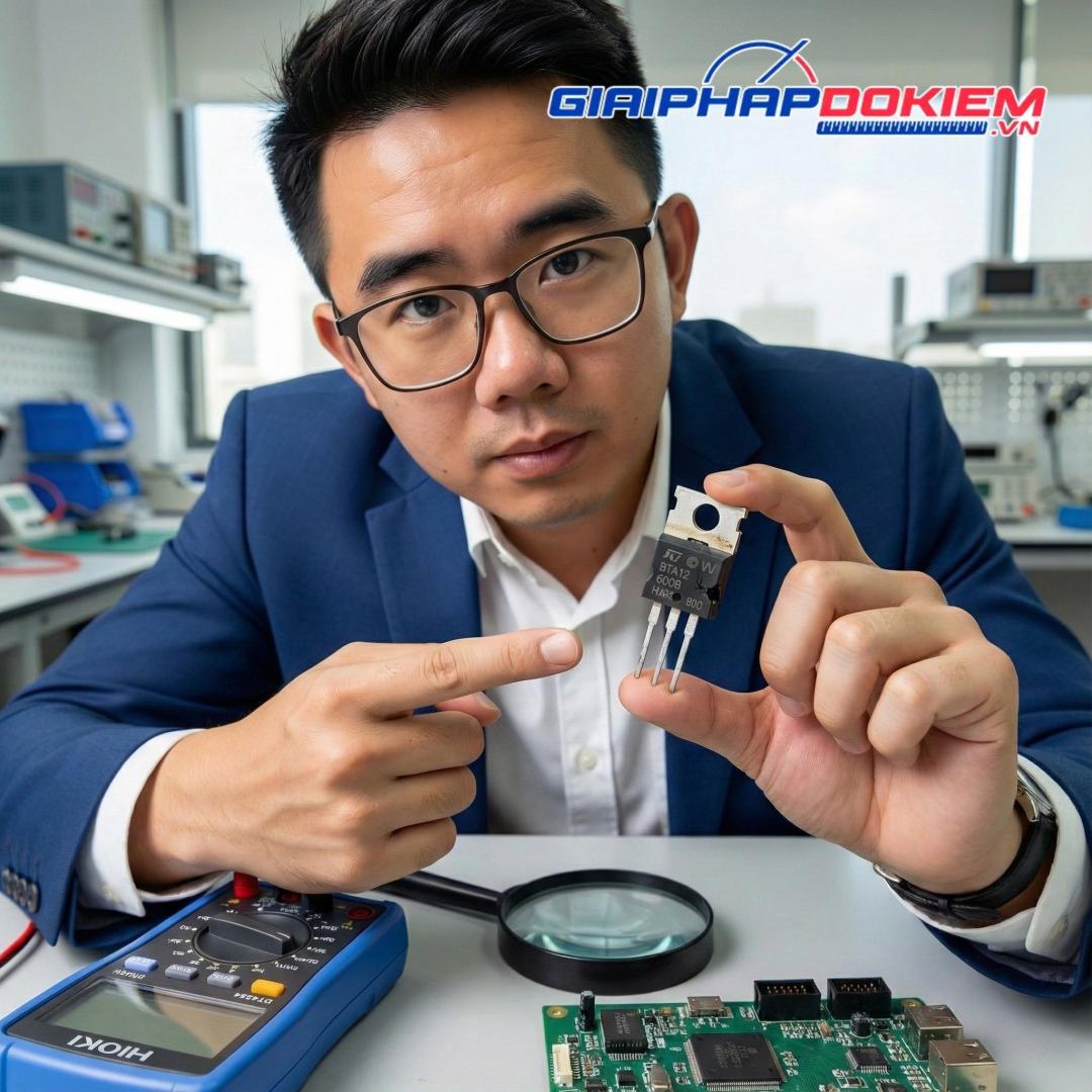 Cách Kiểm Tra Triac Bằng Đồng Hồ Vạn Năng Nhanh Chóng, Chính Xác 10 Cách kiểm tra Triac bằng đồng hồ vạn năng