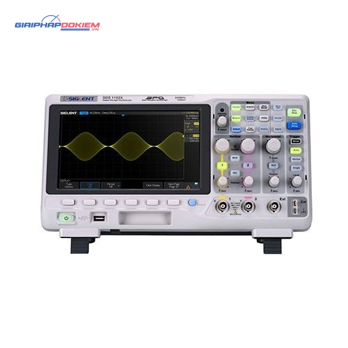 Máy hiện sóng Oscilloscope Siglent SDS1202X 200Mhz, 2 CH 4 Máy hiện sóng Oscilloscope Siglent SDS1202X