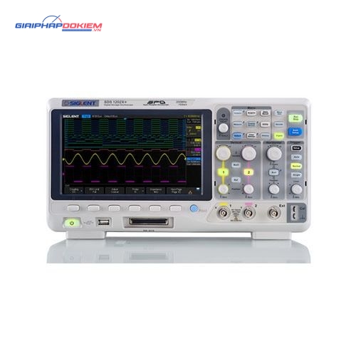 Máy hiện sóng Oscilloscope Siglent SDS1202X+, 200Mhz, 2 CH 3 Máy hiện sóng Oscilloscope Siglent SDS1202X+
