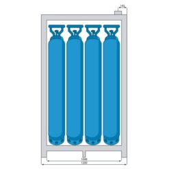 Tủ cao an toàn chống cháy 2 cửa Ecosafe 7635BG 8 giaiphapdokiem vn 440