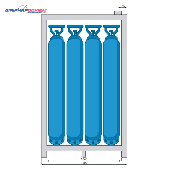 Tủ cao an toàn chống cháy 2 cửa Ecosafe 7635BG 6 Tủ cao an toàn chống cháy 2 cửa Ecosafe 7635BG - Ảnh 3