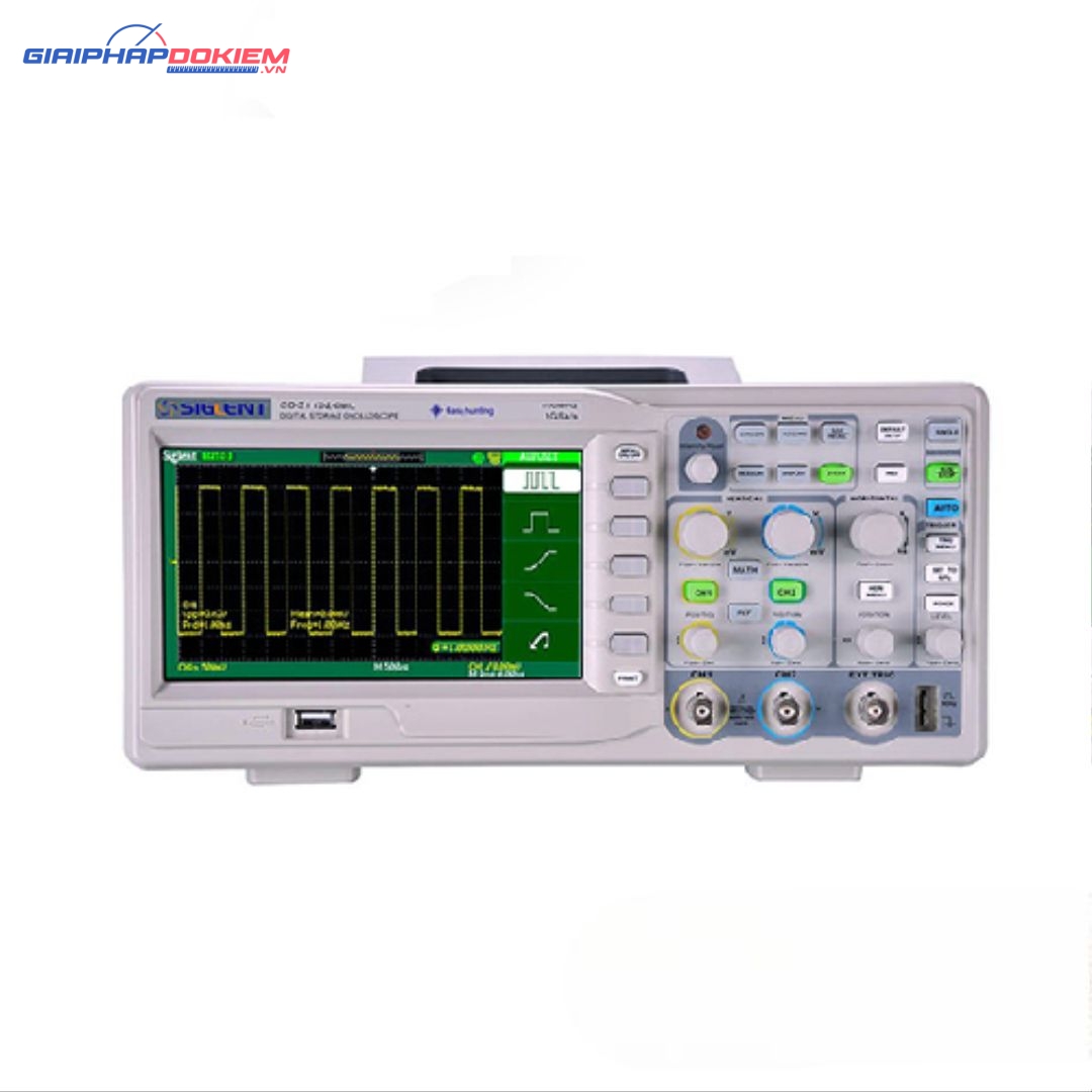 Máy hiện sóng, Oscilloscope Siglent SDS1102CML, 100MHz, 2 CH 2 Máy hiện sóng, Oscilloscope Siglent SDS1102CML