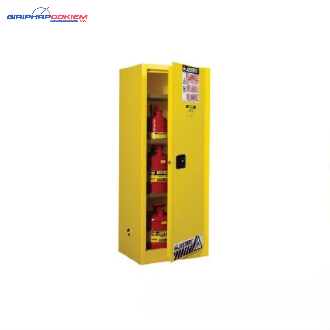 Tủ cao an toàn 1 cửa cho sản phẩm dễ cháy Ecosafe MB22 3 Tủ cao an toàn 1 cửa cho sản phẩm dễ cháy Ecosafe MB22