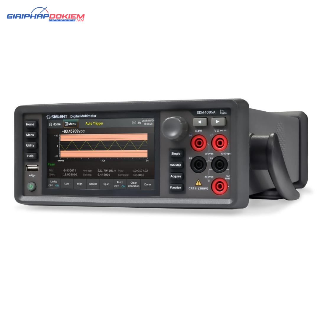 Đồng hồ vạn năng kỹ thuật số Siglent SDM4055A-SC 4 Đồng hồ vạn năng kỹ thuật số Siglent SDM4055A-SC - Ảnh 2