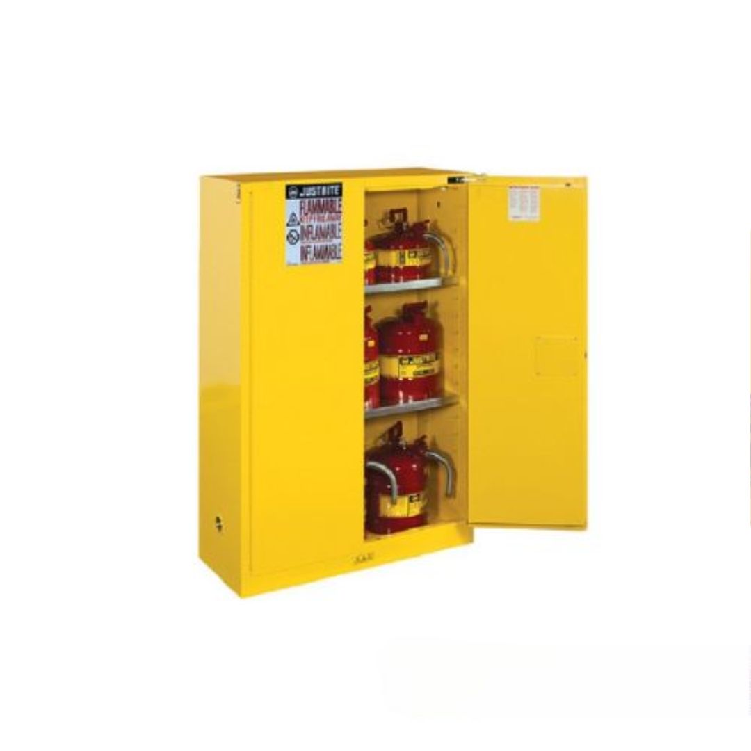 Tủ cao an toàn 2 cửa cho sản phẩm dễ cháy Ecosafe SC60 4 Tủ cao an toàn 2 cửa cho sản phẩm dễ cháy Ecosafe SC60