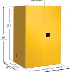 Tủ cao an toàn 2 cửa cho sản phẩm dễ cháy Ecosafe SC60 8 giaiphapdokiem vn 544