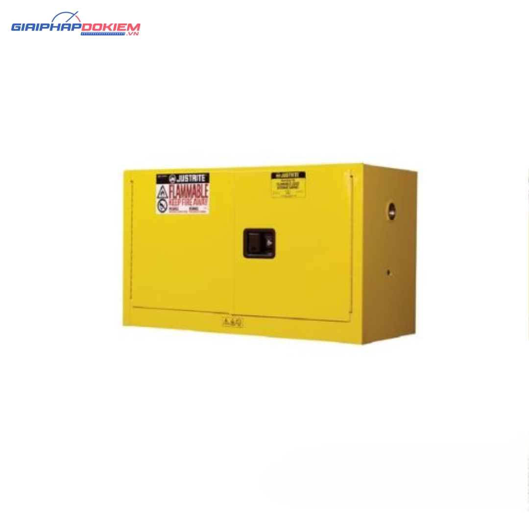 Tủ an toàn 2 cửa cho sản phẩm dễ cháy Ecosafe MB18 4 Tủ an toàn 2 cửa cho sản phẩm dễ cháy Ecosafe MB18