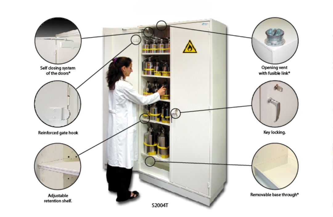 Tủ cao an toàn chống cháy 2 cửa Ecosafe S2004T 4 Tủ cao an toàn chống cháy 2 cửa Ecosafe S2004T - Ảnh 2
