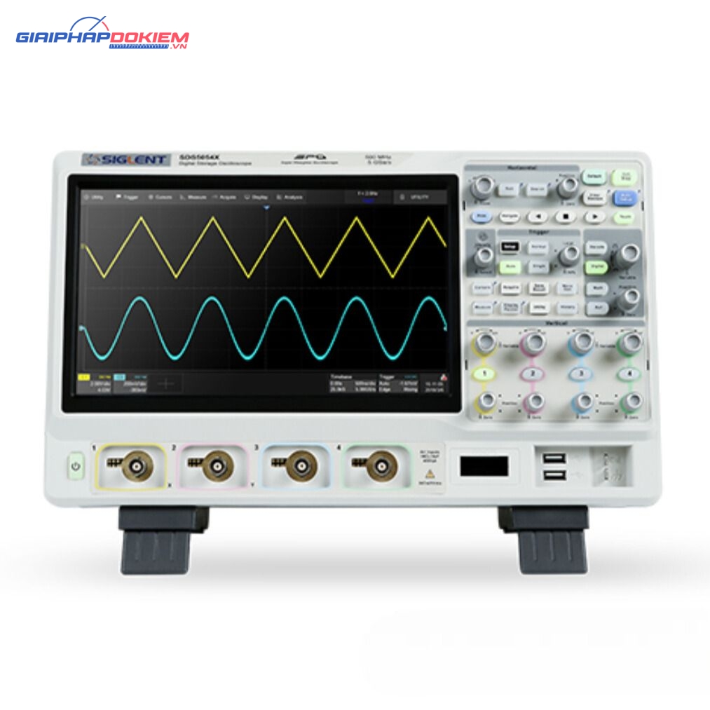 Máy hiện sóng DSO Siglent SDS5034X 350MHz, 4 kênh 4 Máy hiện sóng DSO Siglent SDS5034X