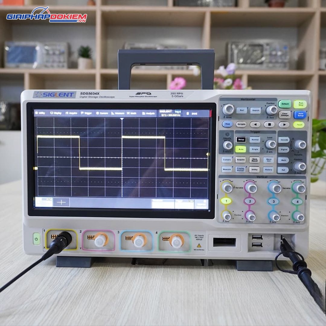 Máy hiện sóng DSO Siglent SDS5034X 350MHz, 4 kênh 6 Máy hiện sóng DSO Siglent SDS5034X 350MHz, 4 kênh - Ảnh 3