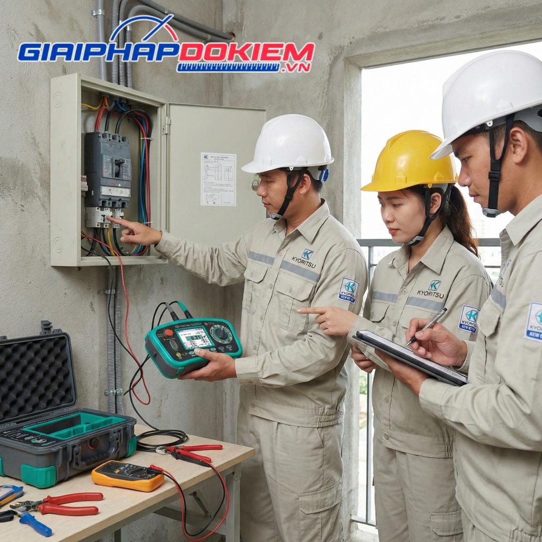 Thiết bị đo điện trở cách điện Kyoritsu