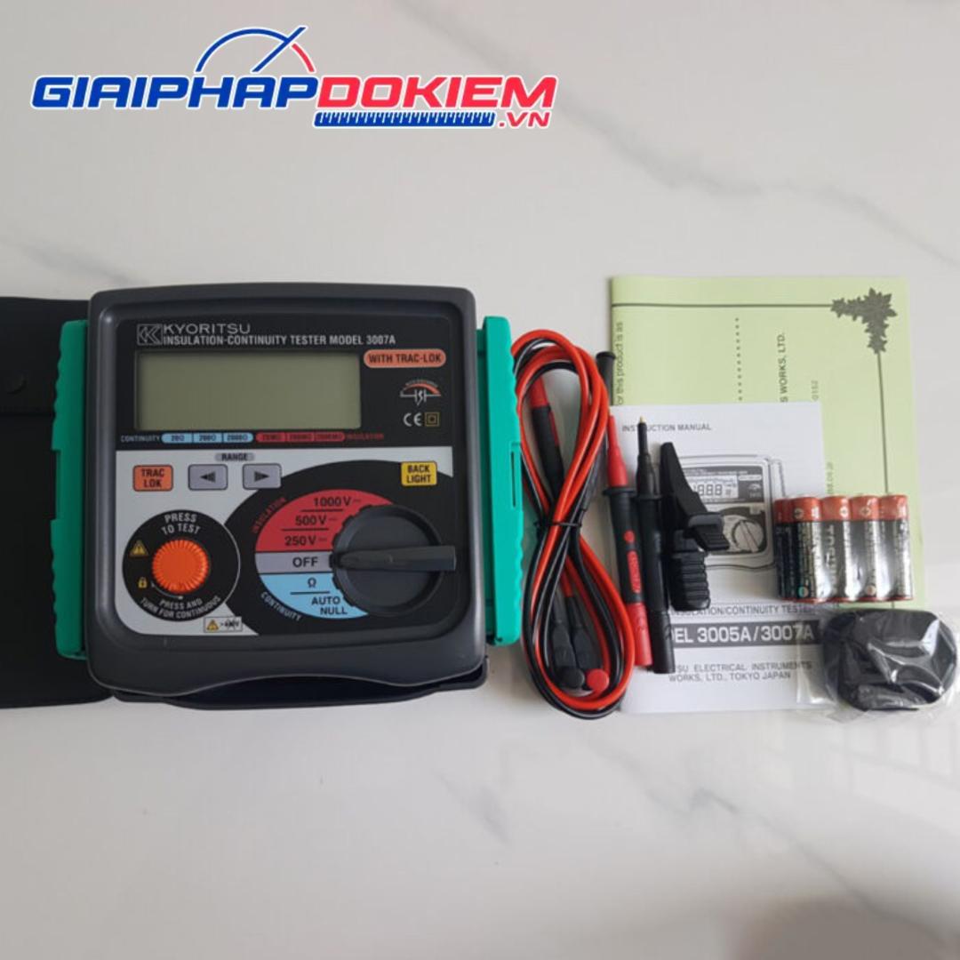 Thiết bị đo điện trở cách điện Kyoritsu 3007A