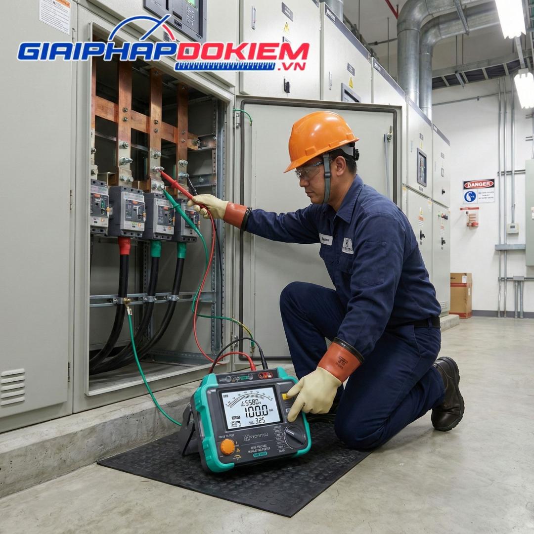 Thiết bị đo điện trở cách điện Kyoritsu điện áp cao