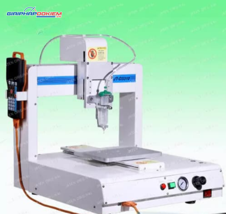 Máy tra keo tự động 3 trụ Jaten JT-D3410 4 Máy tra keo tự động 3 trụ Jaten JT-D3410 - Ảnh 2