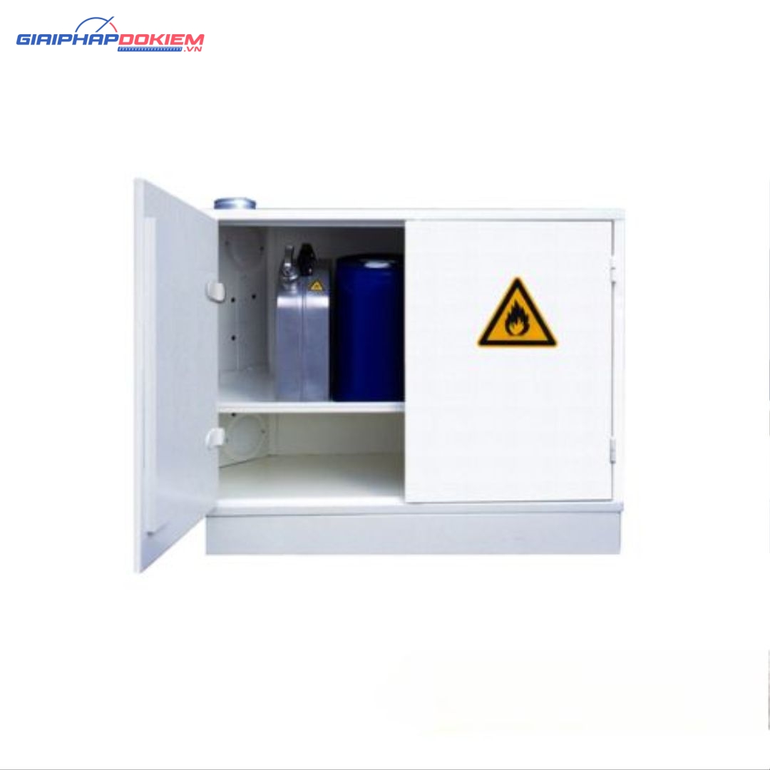 Tủ an toàn 2 cửa cho sản phẩm dễ cháy Ecosafe SV50 2 Tủ an toàn 2 cửa cho sản phẩm dễ cháy Ecosafe SV50