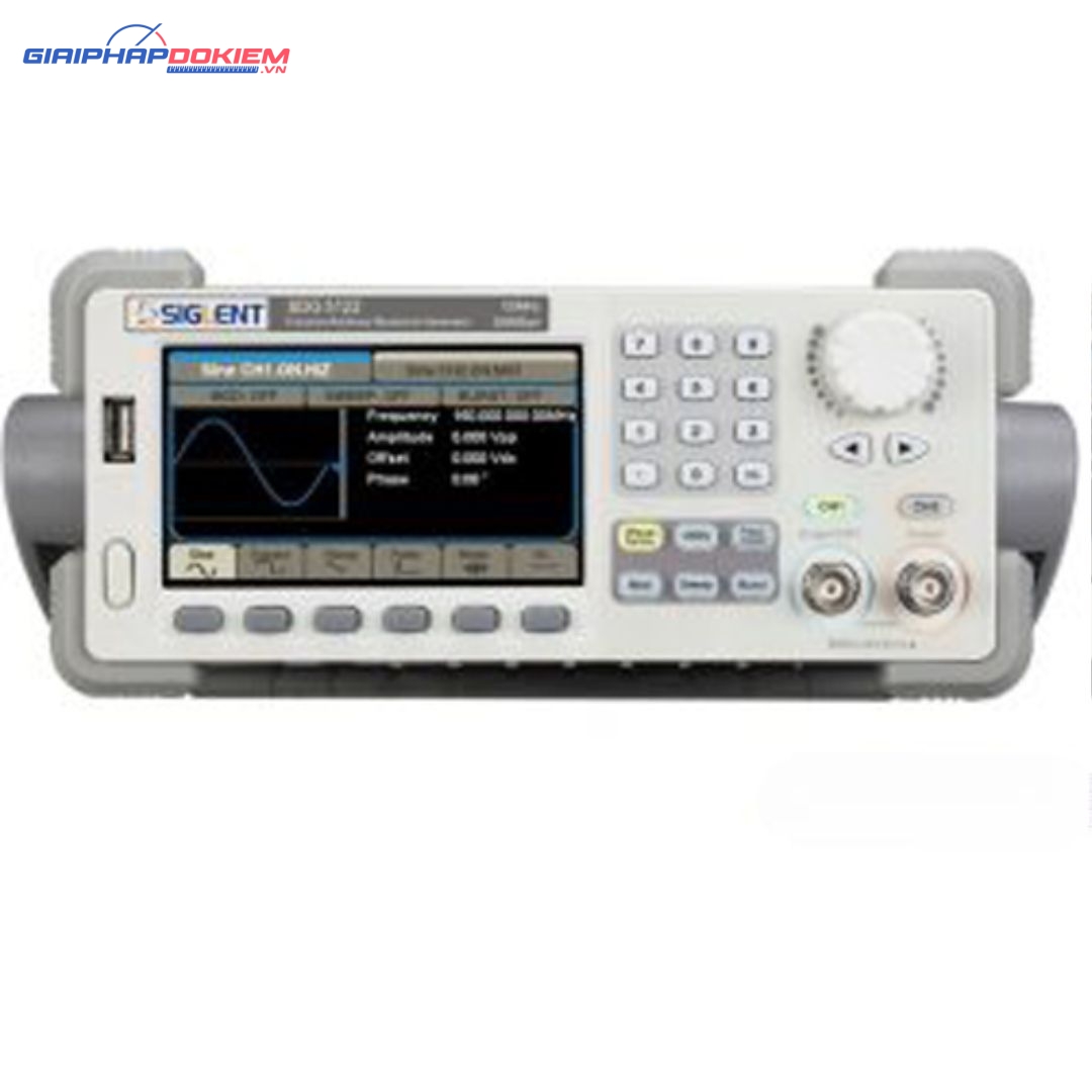 Máy phát xung, hàm Siglent SDG 5122, 120MHz, 2 CH 2 Máy phát xung, hàm Siglent SDG 5122