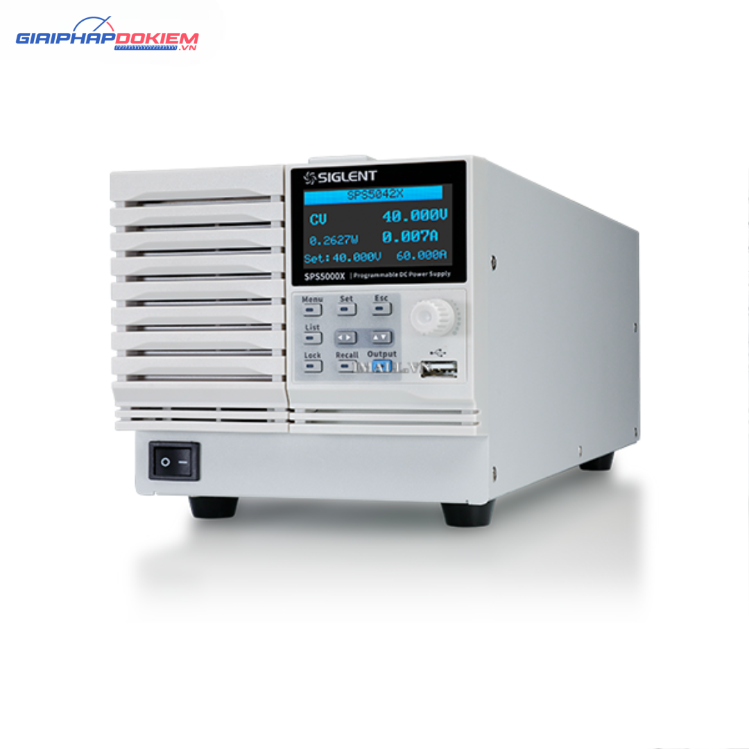 Bộ nguồn lập trình DC Siglent SPS5041X (40V-30A) 8 Bộ nguồn lập trình DC Siglent SPS5041X (40V-30A) - Ảnh 2