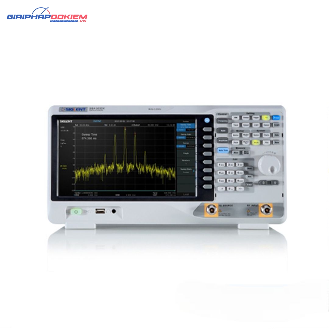 Máy phân tích phổ để bàn Siglent SSA3021X Plus 9kHz-2.1GHz 2 Máy phân tích phổ để bàn Siglent SSA3021X Plus