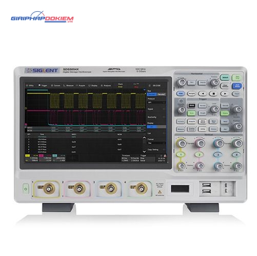 Máy hiện sóng Siglent SDS6104A 1Ghz 4 kênh 5 Máy hiện sóng Siglent SDS6104A