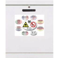 Tủ an toàn chống cháy 1 cửa Ecosafe 761T 5 giaiphapdokiem vn 96